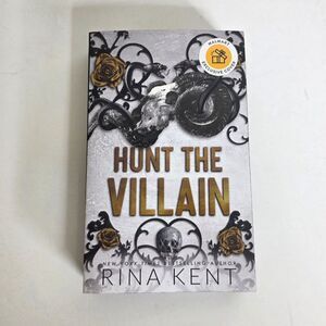 Hunt The Villain By Rina Kent Walmart Exclusive Edition Paperback Book - NEW
